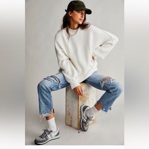 Free People Easy Street Tunic Pink Lollipop Size Small